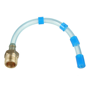 Cleaning gun accessories rotating hose