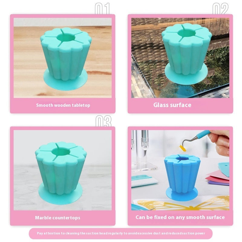 Silicone Waste Collector Desktop Garbage Storage Box